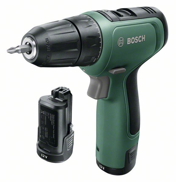 Bosch EasyDrill 1200 Akülü Delme-Vidalama Makinesi (Çift Akülü)