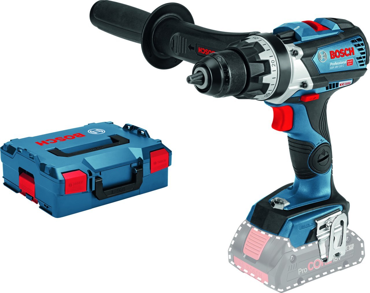 Bosch Professional GSR 18V-110 C (Solo) Akülü Delme Vidalama Makinesi