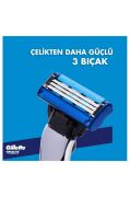 Gillette Mach3 Turbo Yedek Tıraş Bıçağı 5'li