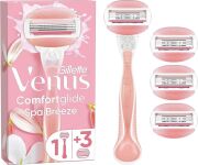 Gillette Venüs Comfortglide Spa Breeze Kadın Tıraş Makinesi + 4 Yedek Tıraş Bıçağı