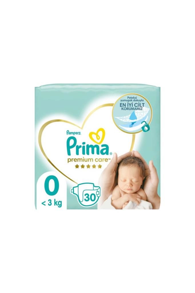 Prima Bebek Bezi Premium Care 0 Beden 30 Adet Prematüre Tekli Paket