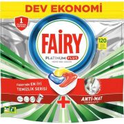 Fairy Platinum Plus 120'li Bulaşık Makinası Deterjanı Tableti / Kapsülü