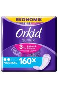 Orkid Günlük Ped Normal Dev Ekonomi Paketi 80 Ped x 2