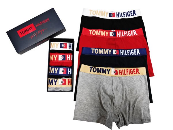 Tommy Hilfiger 4''lü Erkek Boxer Set FİT KALIP