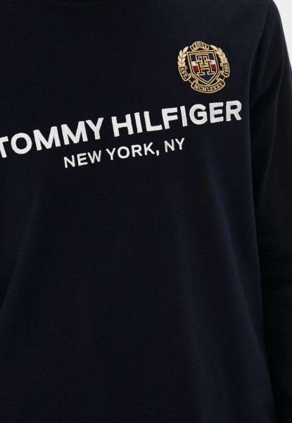 Tommy Hilfiger ICONS MOCK TURTLENECK SWEATSHIRT //LACİVERT