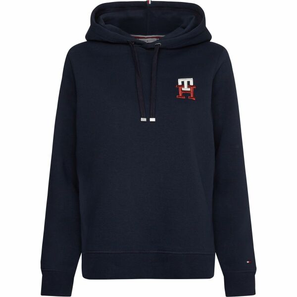 Tommy Hilfiger MONOGRAM HOODIE DESERT SKY BAYAN SWEATSHİT