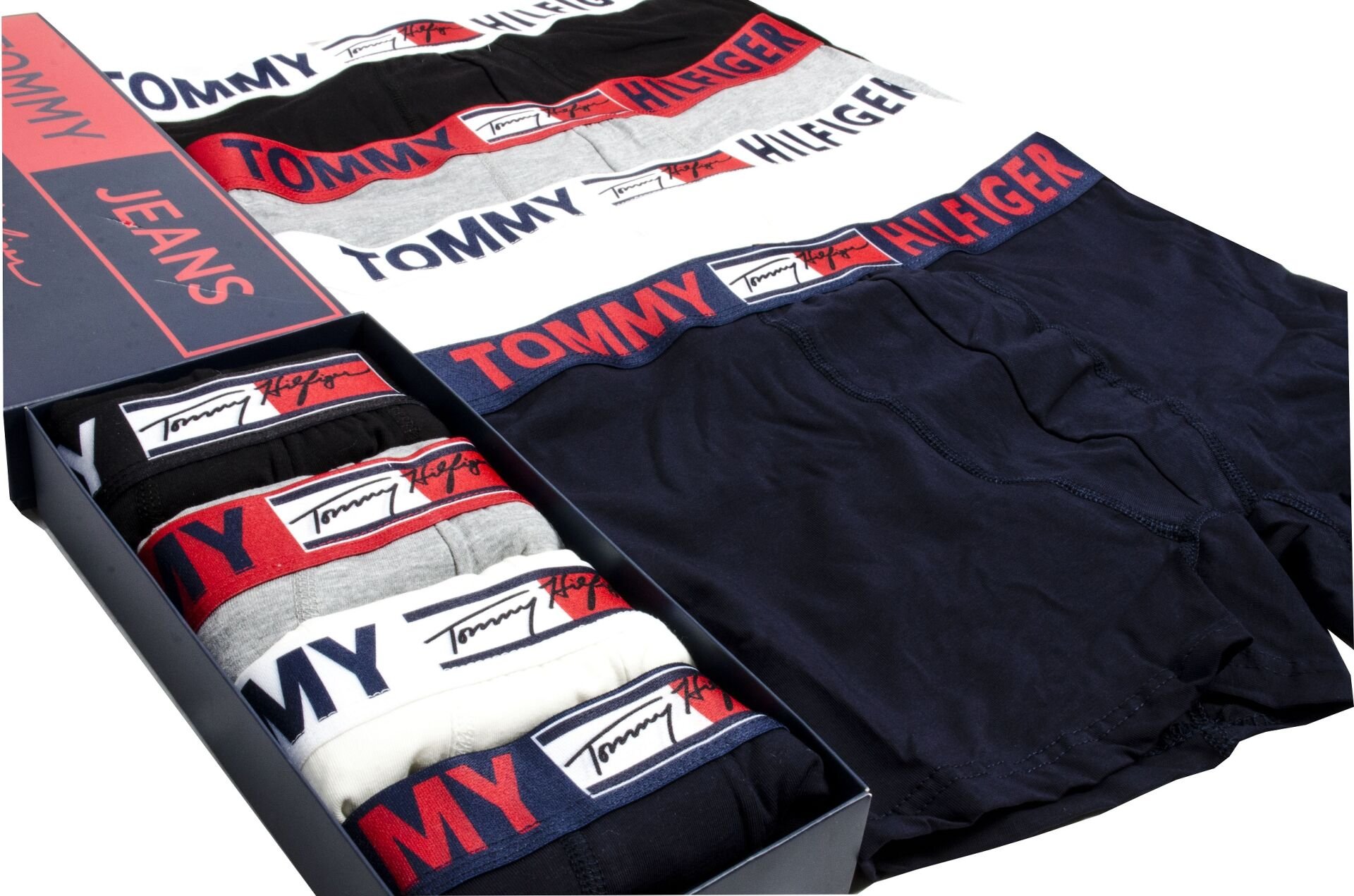 Tommy Hilfiger 4''Lü Boxer Set Soft Pamuklu/Rahat Kalıp