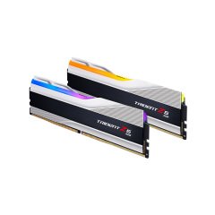 GSKILL Trident Z5 RGB Silver DDR5-6000Mhz CL40 32GB (2X16GB) DUAL (40-40-40-76) 1.3V Bellek Kiti