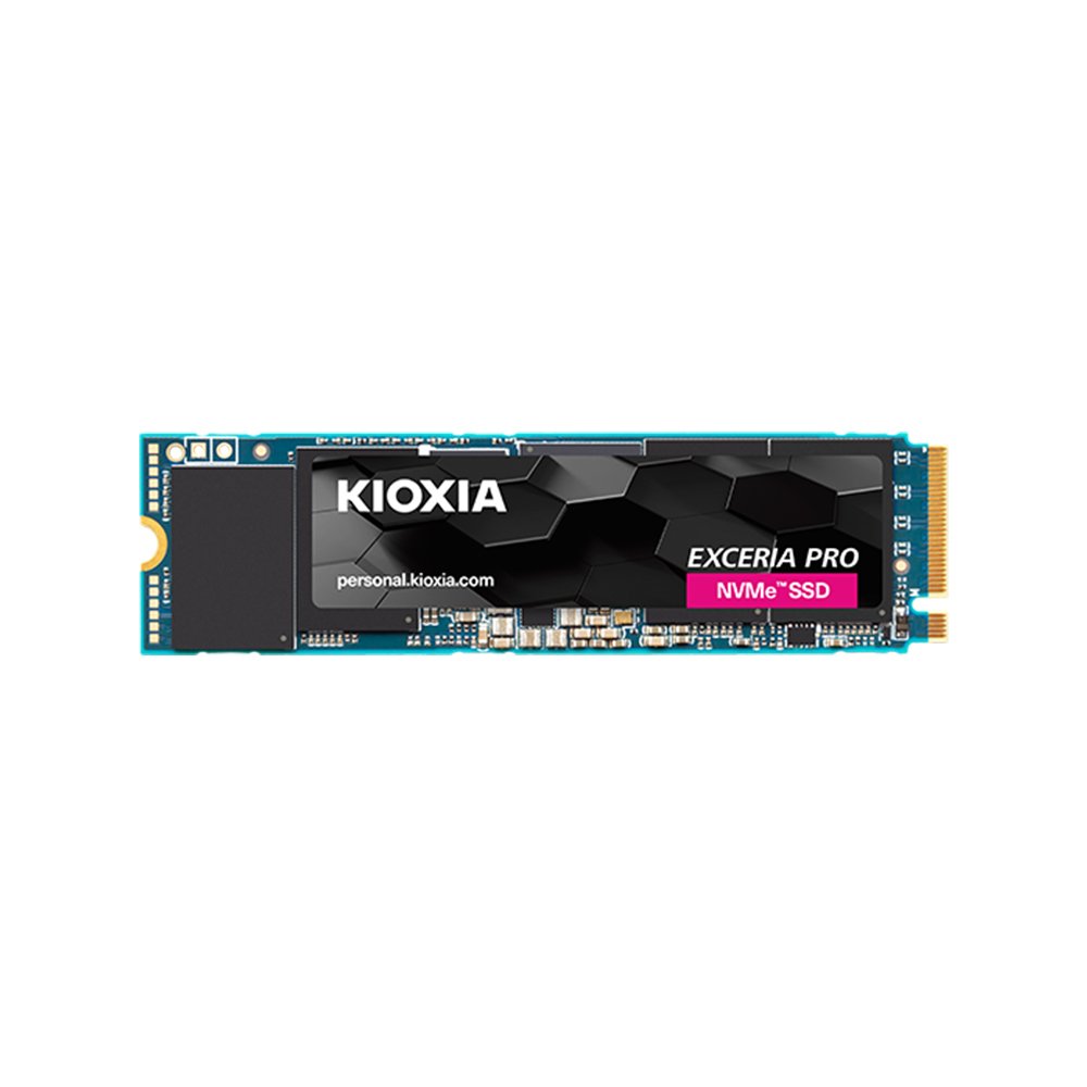 KIOXIA Exceria PRO 1TB NVMe Gen4 M.2 SATA SSD R:7300MB/s W:6400 MB/s