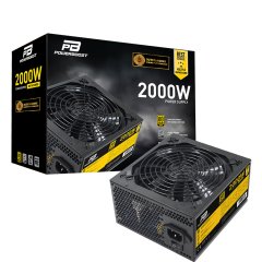 PowerBoost BST-ATX2000 2000w 14cm Siyah Fanlı Mining Güç Kaynağı