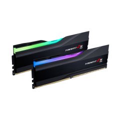 G.SKILL Trident Z5 RGB Siyah DDR5-6000Mhz CL30 32GB (2x16GB) DUAL (30-40-40-96) 1.35V Bellek Kiti