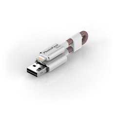 PhotoFast MemoriesCable GEN3 32GB Lightning / USB 3.0 Şarj Kablolu i-FlashDrive (Gümüş)