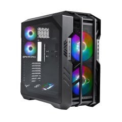 Cooler Master HAF 700 ARGB 2x120cm, ARGB 2x200cm Fanlı Siyah Full Tower Kasa