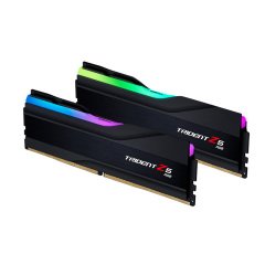 G.SKILL Trident Z5 RGB Siyah DDR5-6800Mhz CL34 32GB (2x16GB) DUAL (34-45-45-108) 1.4V Bellek Kiti