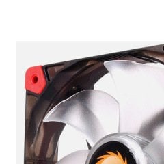 Thermaltake Luna Anti-vibration 120 mm Kırmızı LED'li Sessiz Fan