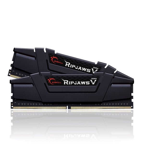 G.SKILL RipjawsV Siyah DDR4-3600Mhz CL16 16GB (2X8GB) DUAL (16-19-19-39) 1.35V Bellek Kiti