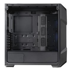CoolerMaster MasterBox TD500 V2 Siyah ARGB 4x120mm Fanlı, Tempered Glass Kristal Mesh Ön panelli MidTower Kasa
