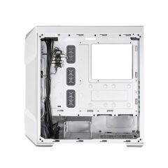 CoolerMaster MasterBox TD500 V2 Beyaz ARGB 4x120mm Fanlı, Tempered Glass Kristal Mesh Ön panelli MidTower Kasa
