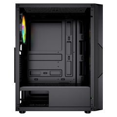 GameBooster GB-PW908B USB 3.0 ATX Mesh, Fixed RGB Fanlı Siyah Kasa