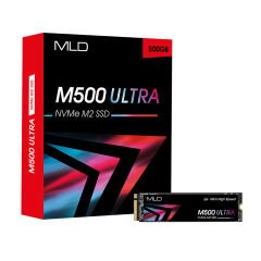 MLD M500 ULTRA 500GB NVME 2280 Gen4x4 SSD R:7000/ W: 4700 MB