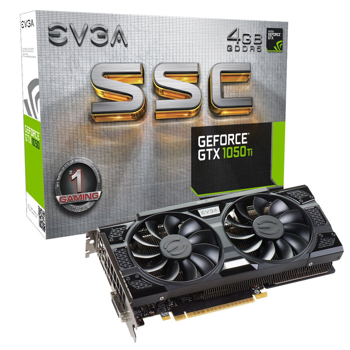 EVGA GTX 1050Ti 4GB GDDR5 128 bit SSC ACX 3.0 Nvidia Ekran Kartı