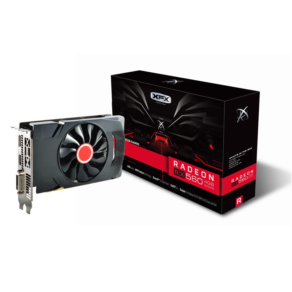 XFX RX 560 4GB DDR5 128Bit DX12 AMD Ekran Kartı