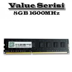 SKILL Value DDR3-1600Mhz CL11 8GB DIMM