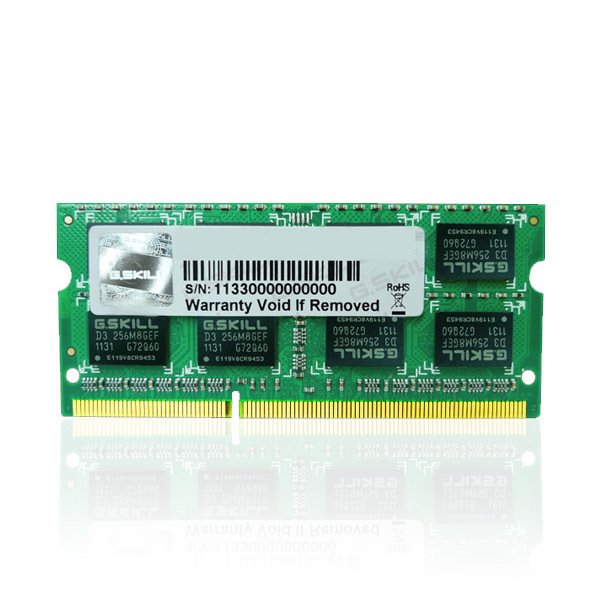 GSKILL Value DDR3L-1600Mhz 1.35V Low Voltaj CL11 8GB SO-DIMM