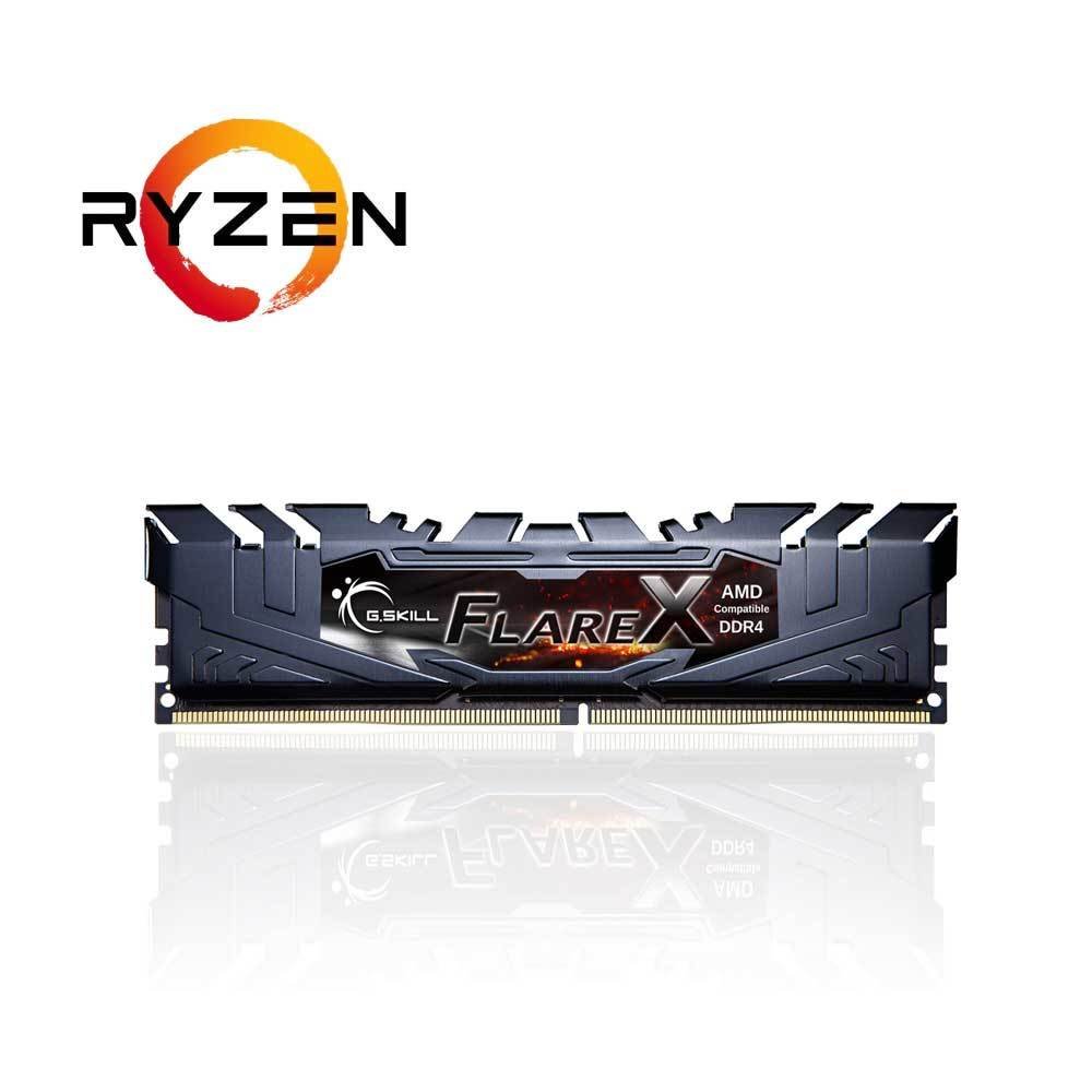 GSKILL Flare X DDR4-2400Mhz CL16 8GB (1x8GB) AMD Ryzen Uyumlu (16-16-16-39) 1.2V