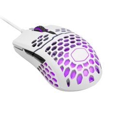 CM MasterMouse MM711 RGB Ultra Hafif 60gr Mat Beyaz Optik Profesyonel Oyuncu Faresi