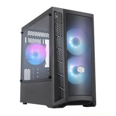 CM MasterBox MB311L 600W RGB 3x120mm Fanlı Tempered Glass pencereli Mesh ön Panel MicroATX Kasa