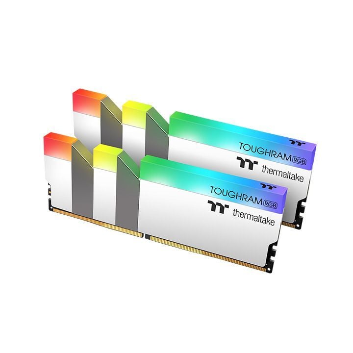 Thermaltake TOUGHRAM RGB Beyaz DDR4-4600Mhz CL19 16GB (2X8GB) Dual Bellek Kiti