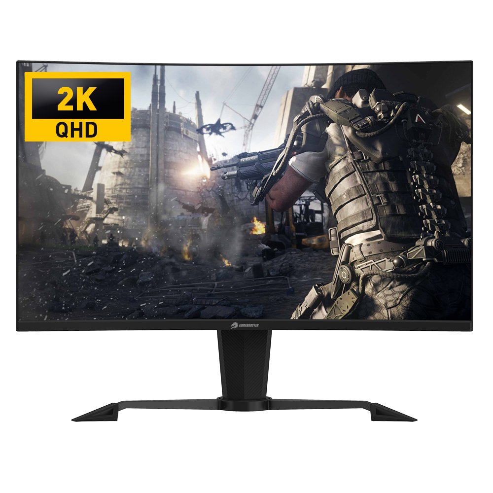 GameBooster GB-327LCQ-H 32'' 165Hz 1ms 2K QHD HDR Curved FreeSync G-Sync 2xHDMI 2xDP Gaming Monitör