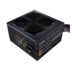 CoolerMaster MWE 750W 80+ Bronze 2xEPS, Aktif PFC, 120mm Fanlı PSU