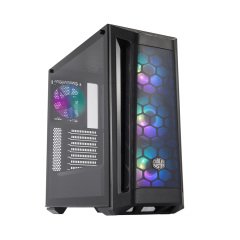 Cooler Master MasterBox MB511 ARGB 4X120MM ARGB Fanlı, Tempered Glass, Mesh Ön Panelli MidTower Kasa