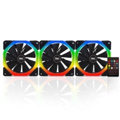 Power Boost Halo-Dual Rings 7 color RGB Fan Kit