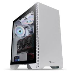 Thermaltake S300 Beyaz Tempered Glass Mid Tower Kasa