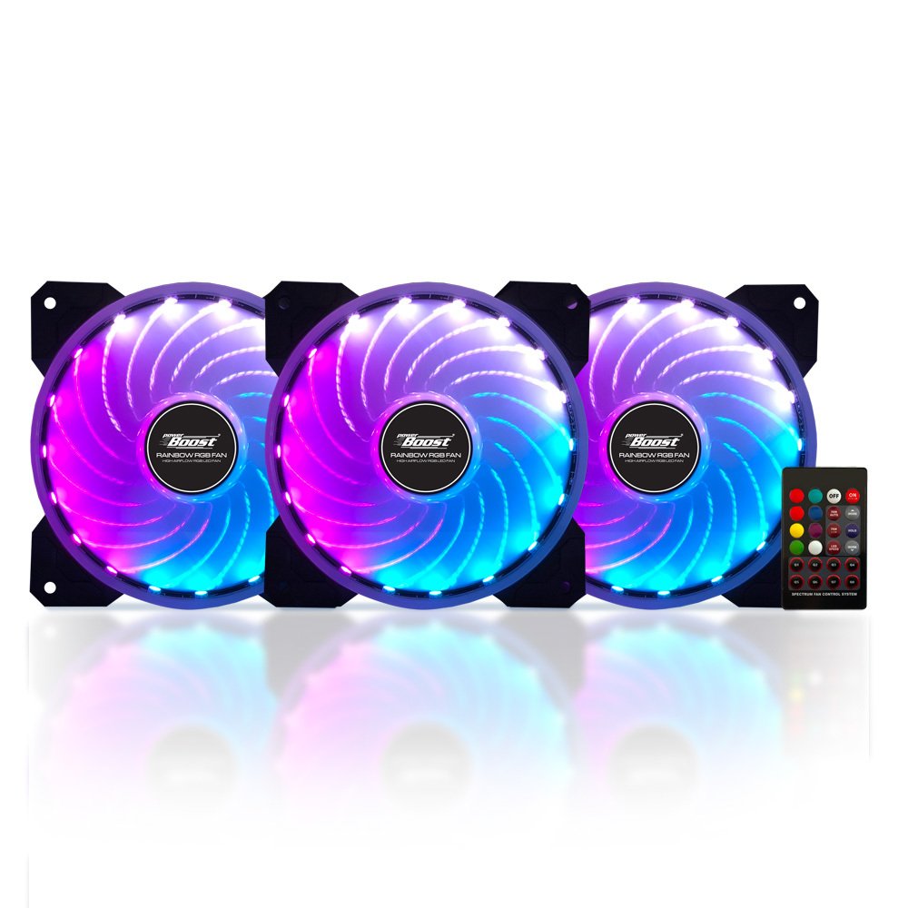 Power Boost Rainbow RGB Fan Kit
