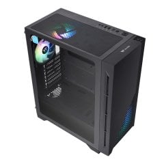 Thermaltake H330 650W ARGB Ledli 3x120mm Fanlı Tempered Glass Pencereli Oyuncu Kasası