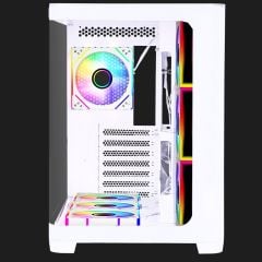 GameBooster GB-G2852W-750W 80+ BRONZE Curved Cam Type-C3.1 7*12cm ARGB Fan Seaview Gaming Beyaz Kasa