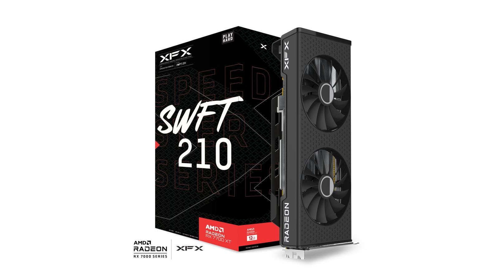 XFX SPEEDSTER SWFT 210 RADEON RX 7700 XT 12GB GDDR6 192Bit AMD Ekran Kartı