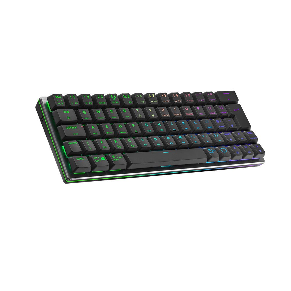 CM MasterKeys SK622 RGB Aydınlatmalı Red Switch İngizlizce Blueooth+Kablolu Mekanik Oyuncu Klavyesi