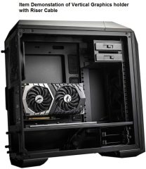 Cooler Master Riser Kartlı Dikey Ekran Kartı Tutacağı