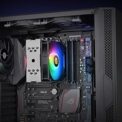 Thermaltake UX210 ARGB 120mm PWM fanlı AM4/İntel Uyumlu İşlemci Soğutucu