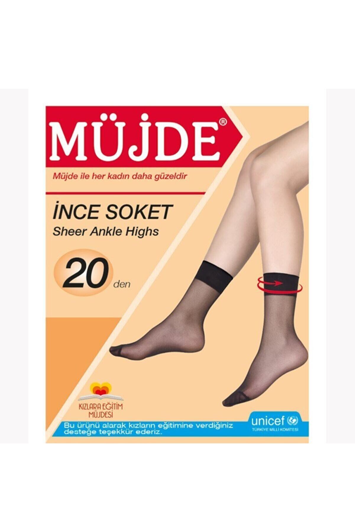 MÜJDE SOKET ÇORAP - 20 Denye