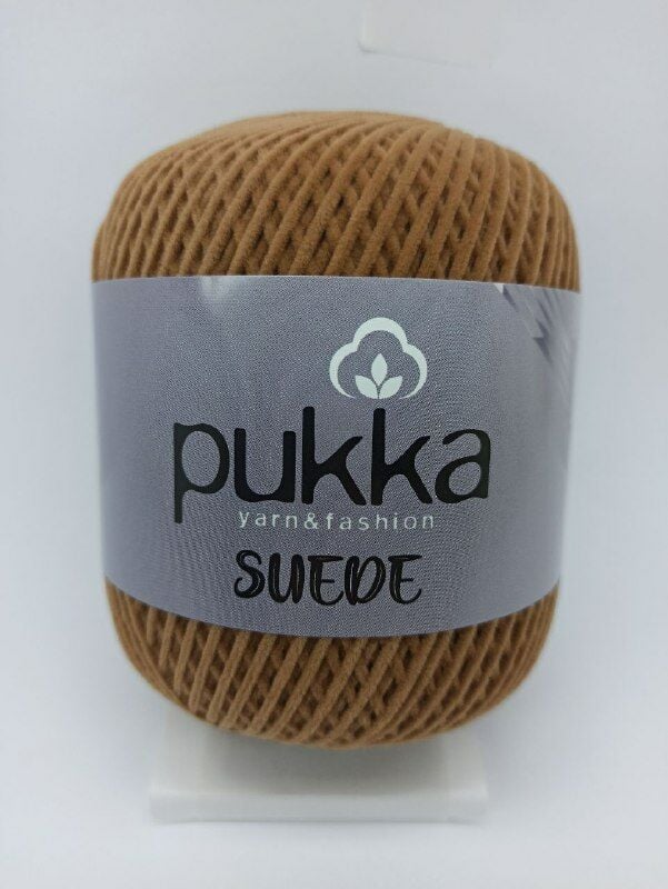 PUKKA SUEDE PREMİUM SÜET İP 08 AÇIK KAHVE