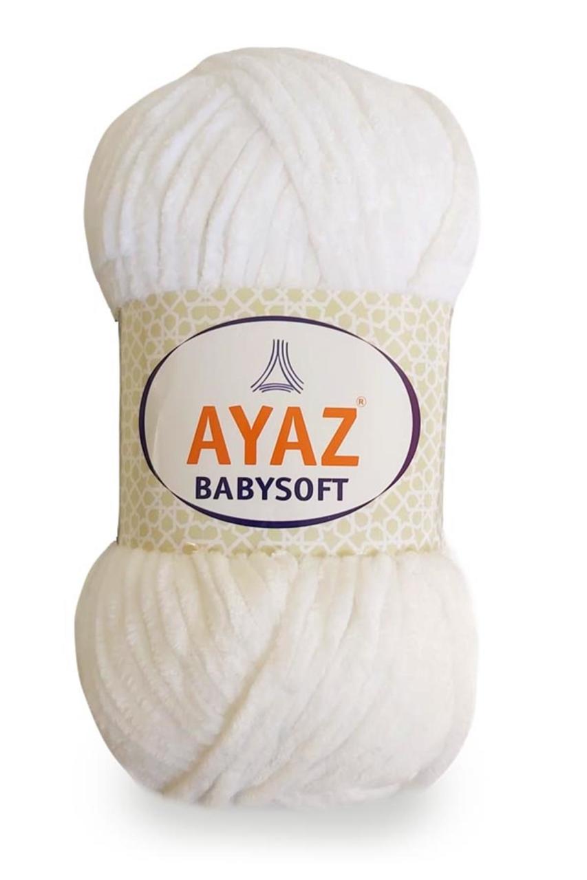 AYAZ BABYSOFT 9108  Kadife El Örgü İpi