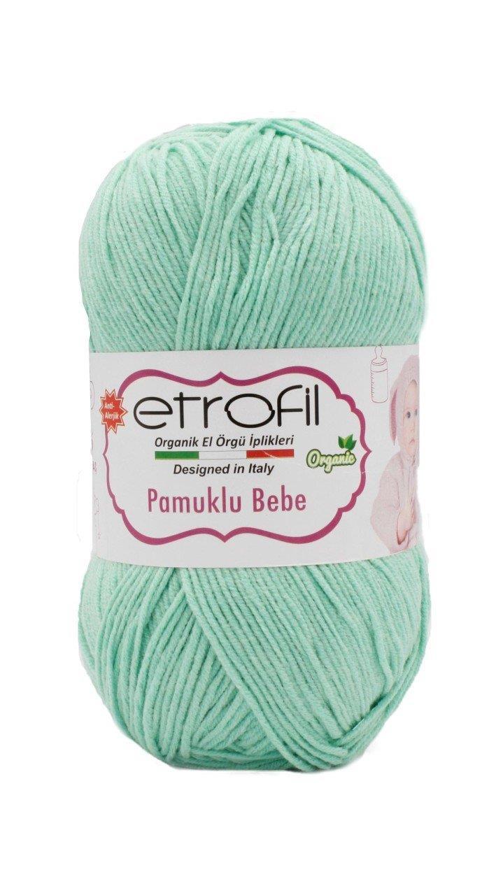 ETROFİL PAMUKLU BEBE MİNT YEŞİL 74031