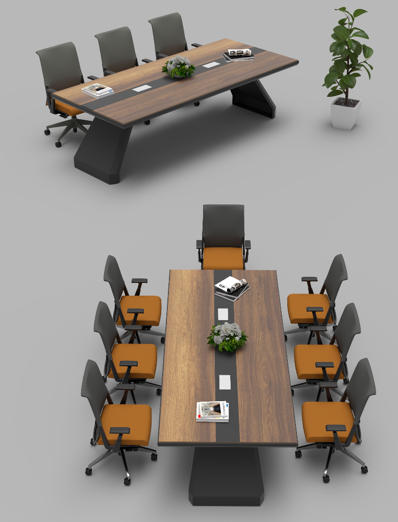 MS-01 180x90cm Ofis Toplantı Masası CLN1051