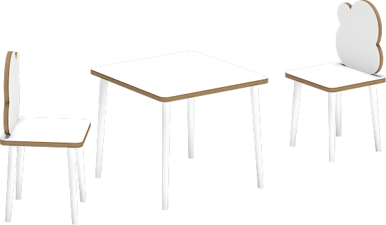 Montessori Masa Sandalye Takımı WD8100